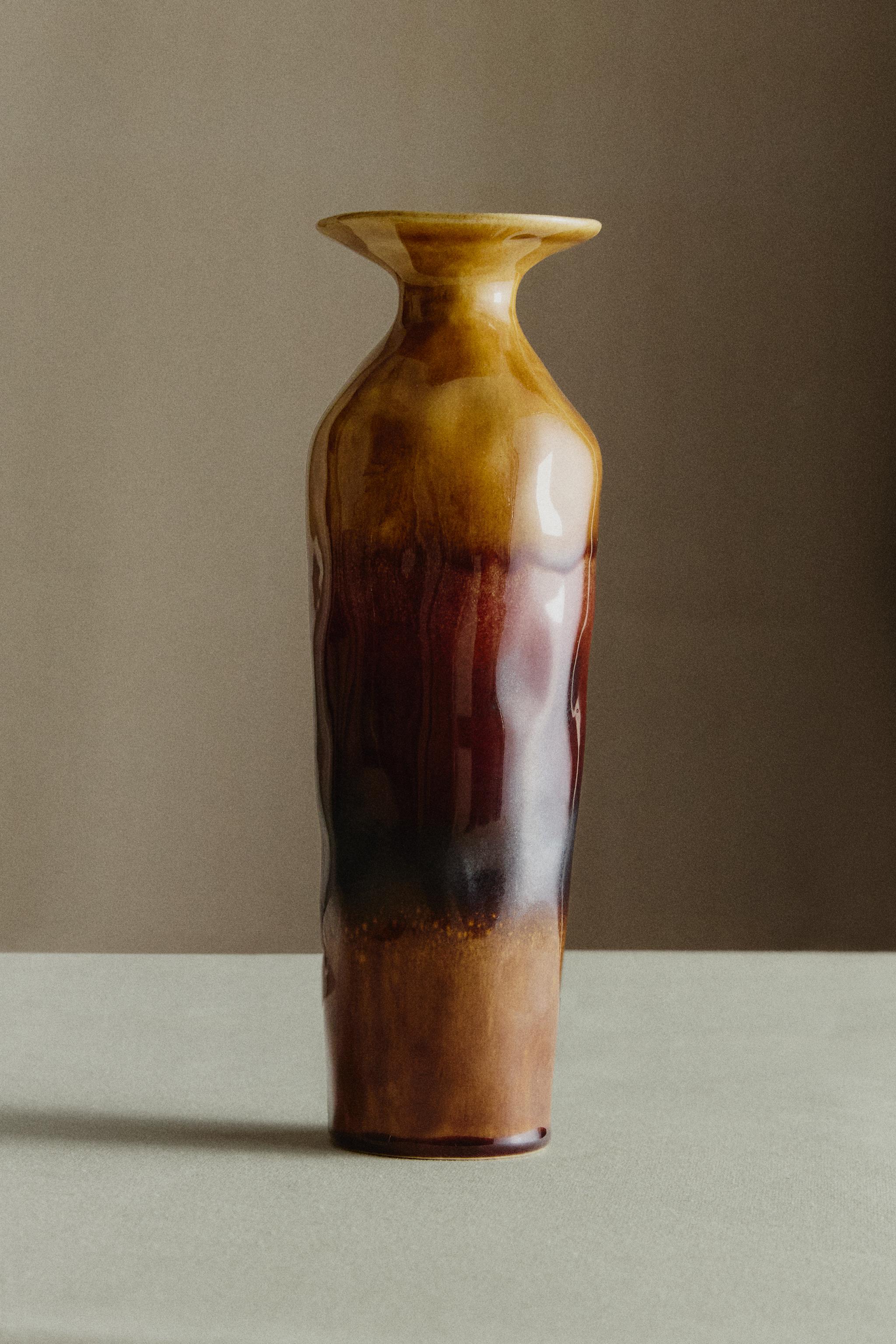 VASE CÉRAMIQUE COULEUR HAUT